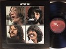 THE BEATLES Let It Be - 1970 First Press Red Apple LP Bell Sound - BEAUTIFUL EX