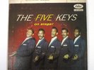 5 THE FIVE KEYS ON STAGE PART 1 ORIGINAL 1957 VINYL EP DOOWOP CAPITOL EAP 1-828