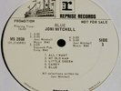 Joni Mitchell-Blue-ORIG. 1971 US WHITE LABEL PROMO LP-EX