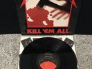 Metallica Kill 'Em All LP 1988 SP 1st Vinyl Elektra Press PLAY TESTED +2 Tracks