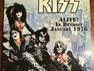 Kiss Alive  in Detroit January 1976 Double LP