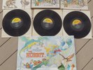 The Hobbit 1977 Rankin Bass 3 Record Box Set Booklet Iron On Transfers Poster