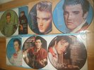ELVIS PRESLEY BUNDLE  7  RARE  LP  PICTURE DISCS   (DENMARK)  1984/87  SUPERB