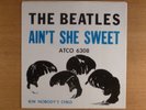 The Beatles Ain't She Sweet/Nobody's Child  RARE PS  1964 Rock 'n Roll 2nd Press