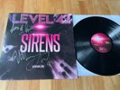 Level 42 Sirens vinyl EP rare signed by Mark King