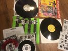 2 Lps 2 45s New Original Oc Surf Punk Stitches UK Headcoats Beach Bums Old Vinyl