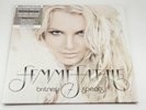 Britney Spears - Femme Fatale Urban Outfitters Gold/White Splatter Clear Vinyl