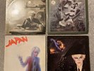 Japan 12” Vinyl bundle 4 LPs Oil On Canvas, Tin Drum, Quiet Life & Gentlemen