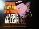 JACKIE MCLEAN SWING SWANG SWINGIN LP RECORD  RVG DG EAR OG