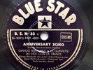Django Reinhardt Anniversary Song / Folie à Amphion 78 RPM Blue Star N°33