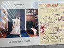 PJ Harvey White Chalk Demos - vinyl album with signed lyric sheet
