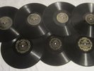 Seven HOT JAZZ 78's, All in RUST - Ted Weems, RICHARD HIMBER, Tommy Dorsey, BIX