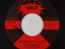 Sweet Soul 45 CHARMELS As Long As I've Got You on Volt VG++ original pressing