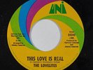 Sweet Soul 45 LOVELITES This Love Is Real / Oh My Love on Uni