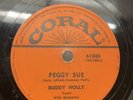 Buddy Holly Peggy Sue / Everyday Original 78 RPM Shellac CORAL RARE