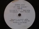 Doris Day. At the Savoy. London 1955. Rare Fan Club Interview Disc. 78RPM