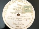 Nellie MELBA Nozze Di Figaro/Voi Che... MOZART White GMR 053113 78rpm 12