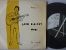 JACK ELLIOTT EP - Sings Vol. 2 - Dobells 77 EP/2    (**RARE**)