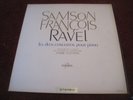 Columbia SAXF 136 RAVEL Samson Francois Cluytens STEREO dowel
