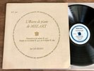 LILI KRAUS   MOZART PIANO WORKS / DISCOPHILES FRANCAIS DF 94 LP VG+/EX  RARE