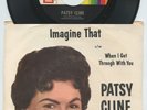 Rare Country 45 & Picture Sleeve - Patsy Cline - Imagine That - Decca # 31377