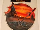 RUNNING WILD - LITTLE BIG HORN RARE 1991 SHAPED PICTURE DISC IN STICKERED SLEEVE