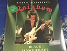 LP Ritchie Blackmore's RAINBOW Black Masquerade 3X Album Green Vinyl NEW #'d LE