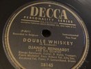 Decca 78 RPM Django Reinhardt - Double Whiskey / Impromptu 28145 E