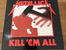 Vinyl Schallplatte  METALLICA  Kill 'Em All  1989  Vertigo  838 142-1