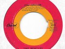 THE BEATLES And I Love Her on Capitol target dome label rock 45