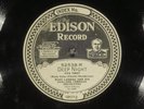78 RPM -- Mike Landau Oakland Terrace Orch., Edison 52538 