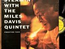 Miles Davis Quintet Steamin’ 1st DG NJ Prestige Lp John Coltrane Red Garland