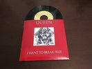 QUEEN *I WANT TO BREAK FREE* 7'' 1984 D J COPY PORTUGUESE EDITION EXC