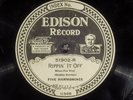 78 RPM -- Five Harmaniacs, Edison 51902 