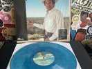 GEORGE STRAIT Ocean Front Property VG++ BLUE VINYL with HYPE STICKER