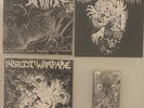 insect warfare tape and vinyl 45 bundle… grindcore