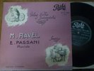 EMILE PASSANI / RAVEL valses nobles et sentimentales  - sonatine  PATHE DT 1010