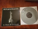 Bilskirnir In Flames of Purification FIRST PRESS Grey/White Splatter