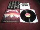 METALLICA MASTER OF PUPPETS UK PRESS VINYL 1986 EX+ THRASH METAL AUDIO MFN 60