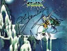 URIAH HEEP Demons & Wizards VINYL LP Ken Hensley +2 Easy Livin' Autograph SIGNED