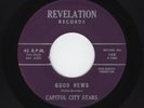 Black Gospel CAPITOL CITY STARS Good News/Some Day REVELATION M- HEAR BOTH