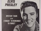 ELVIS PRESLEY Mystery Train RCA 1970's Picture Sleeve Version One