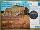 RICHTER & BENJAMIN BRITTEN Piano Concerto Ed1 Decca NB SXL 6512 UK-1971 LP NM-