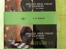 Vol 1 & 2-BARCHET REINHOLD-VIOLIN-VEYRON LACROIX -SONATES POUR VIOLON  BACH- NM-