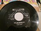 ROCKABILLY- CLYDE STACY - HONKY TONK HARDWOOD FLOOR 45 vg+  ORIG 1959 BULLSEYE