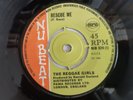 The Reggae Girls 'Rescue Me' / Soul Mates 'Unity.. (U.K.) Nu Beat. Reggae 1969