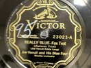 Jazz-78 RPM-Joe Venuti & his Blue Four-Victor 23021-Really Blue/The Wild Dog-E-