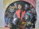 michael jackson thriller 25th anniversary pic disc signed
