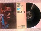 The Great Ray Charles Atlantic 1259 1957 Mono Vinyl LP Record Album R&B Soul