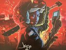 Over The Overlords - Black/Grey Vinyl by Naked Raygun Autographed By Full Band